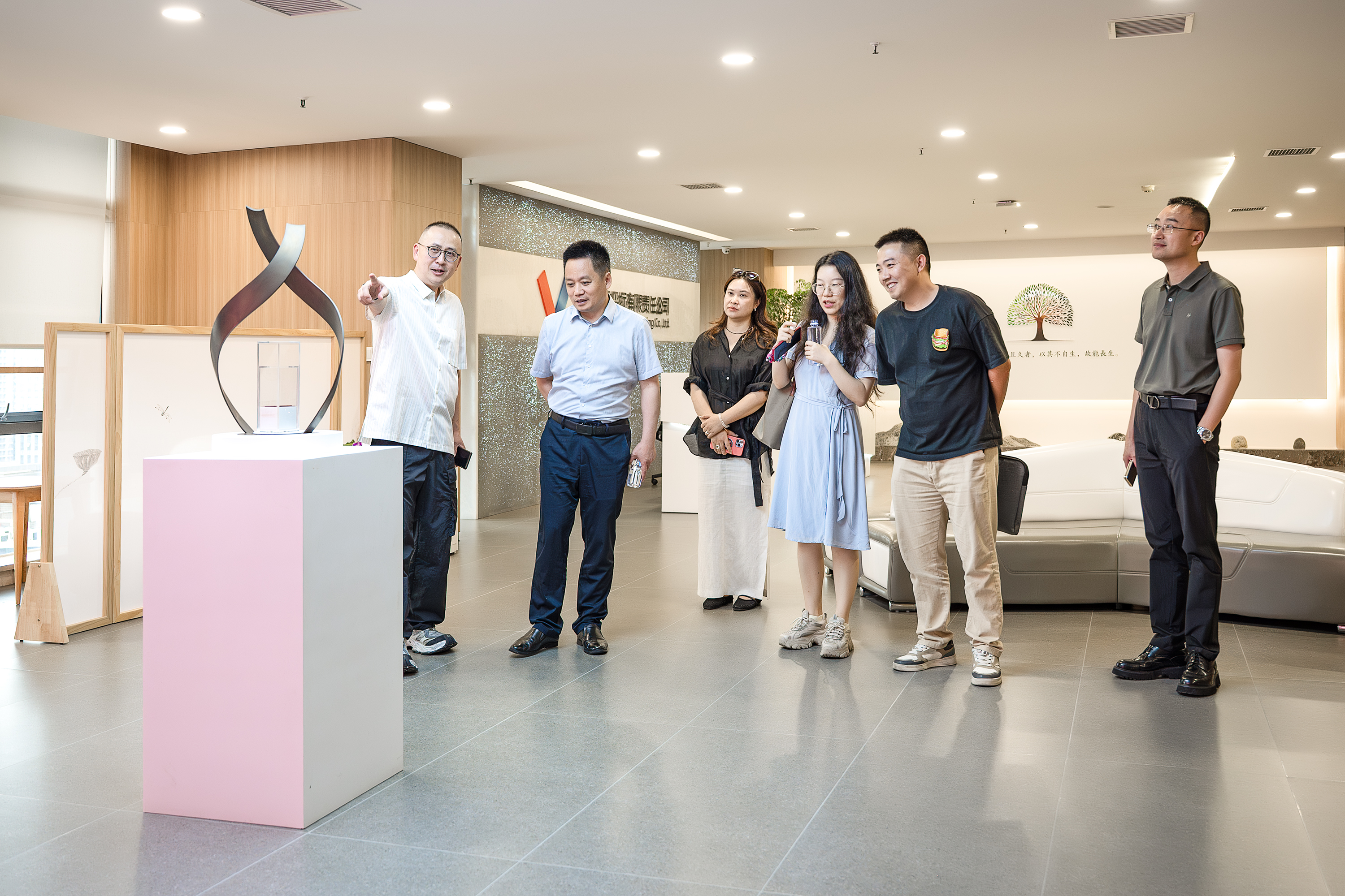 商務(wù)廳外貿(mào)運行處來川招調(diào)研 商務(wù)廳外貿(mào)運行處來川招調(diào)研